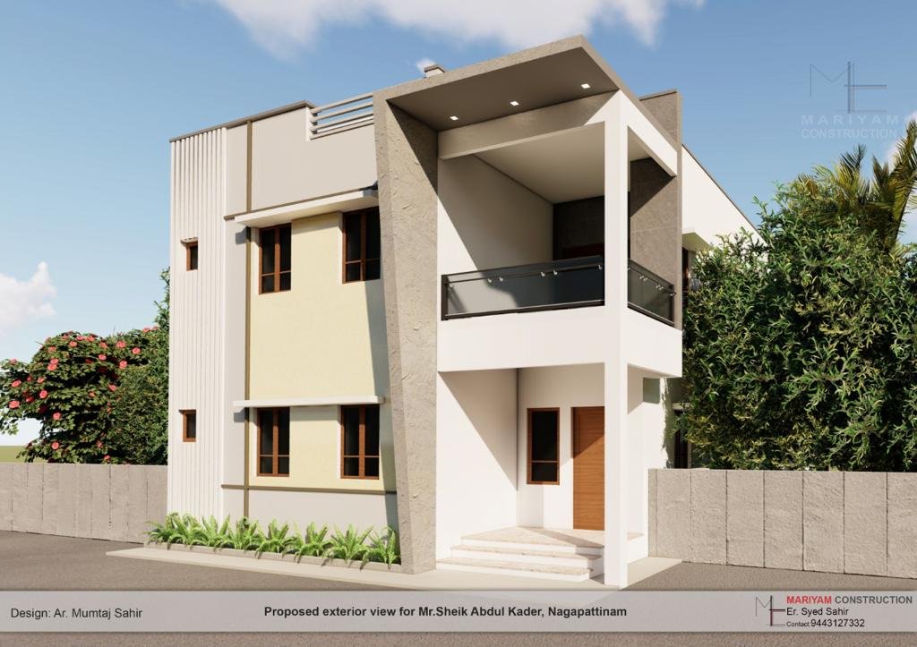 Exterior for Mr. Sheik Abdul Kader